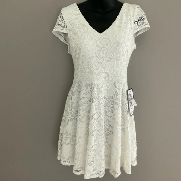 pink lace cocktail dress June Sweetheart Pink Lace Modest Bridesmaid